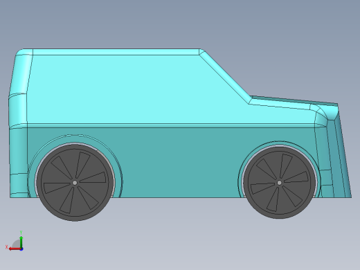 sw汽车模型后视缩略图