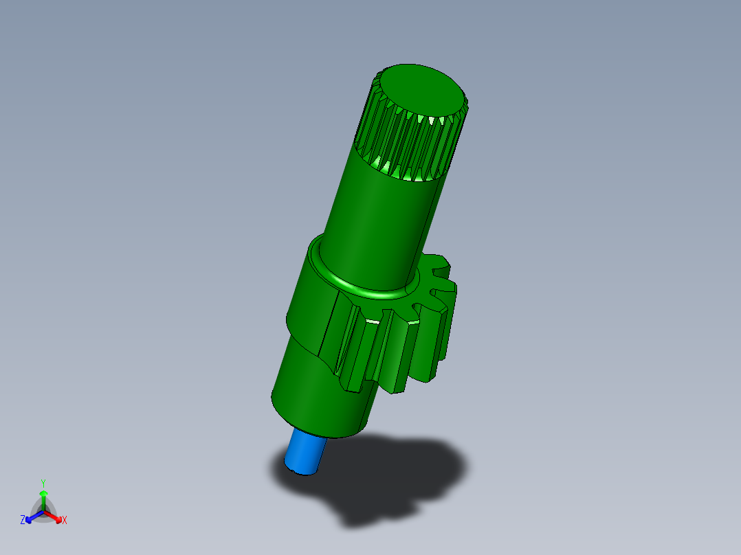 循环球式转向器总成设计CATIA三维图