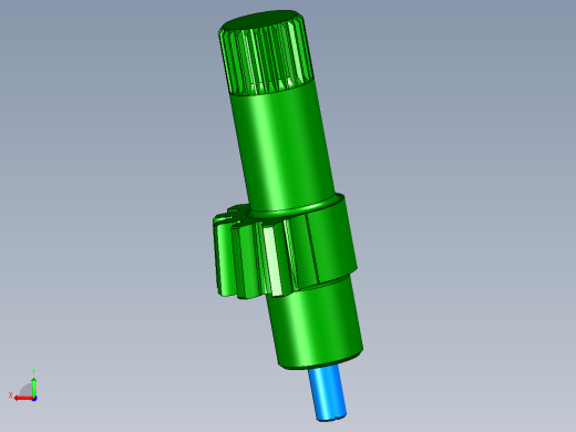 循环球式转向器总成设计CATIA三维图后视缩略图