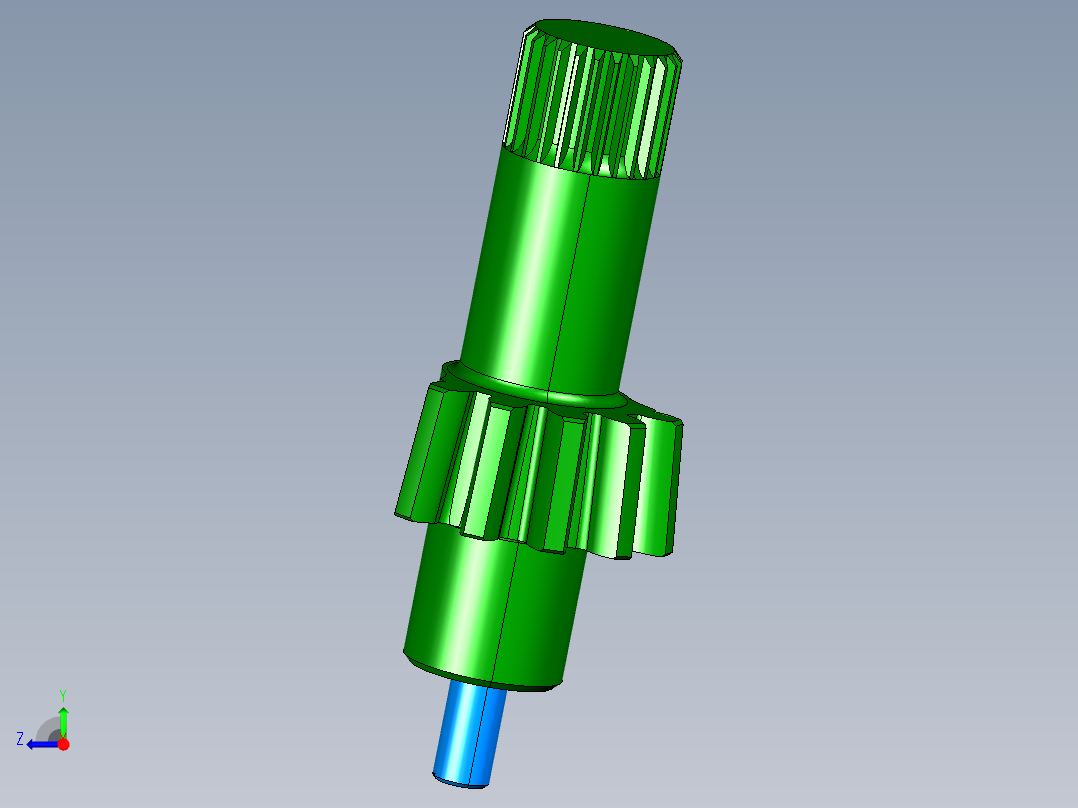 循环球式转向器总成设计CATIA三维图右视图