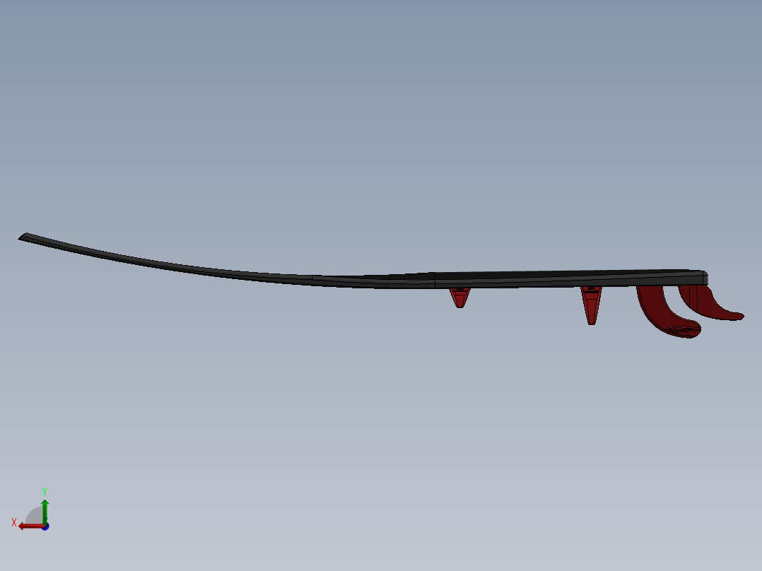 冲浪板12后视图