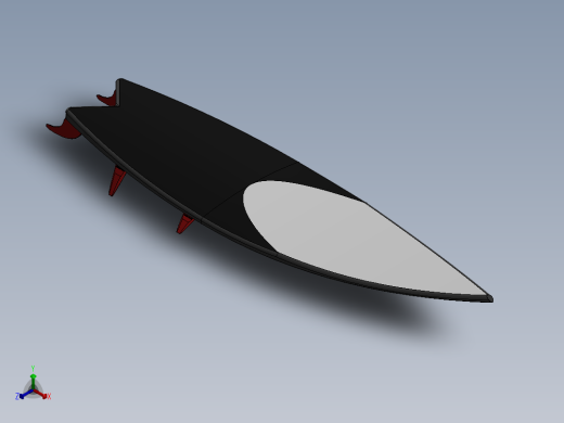 冲浪板12正等轴测缩略图