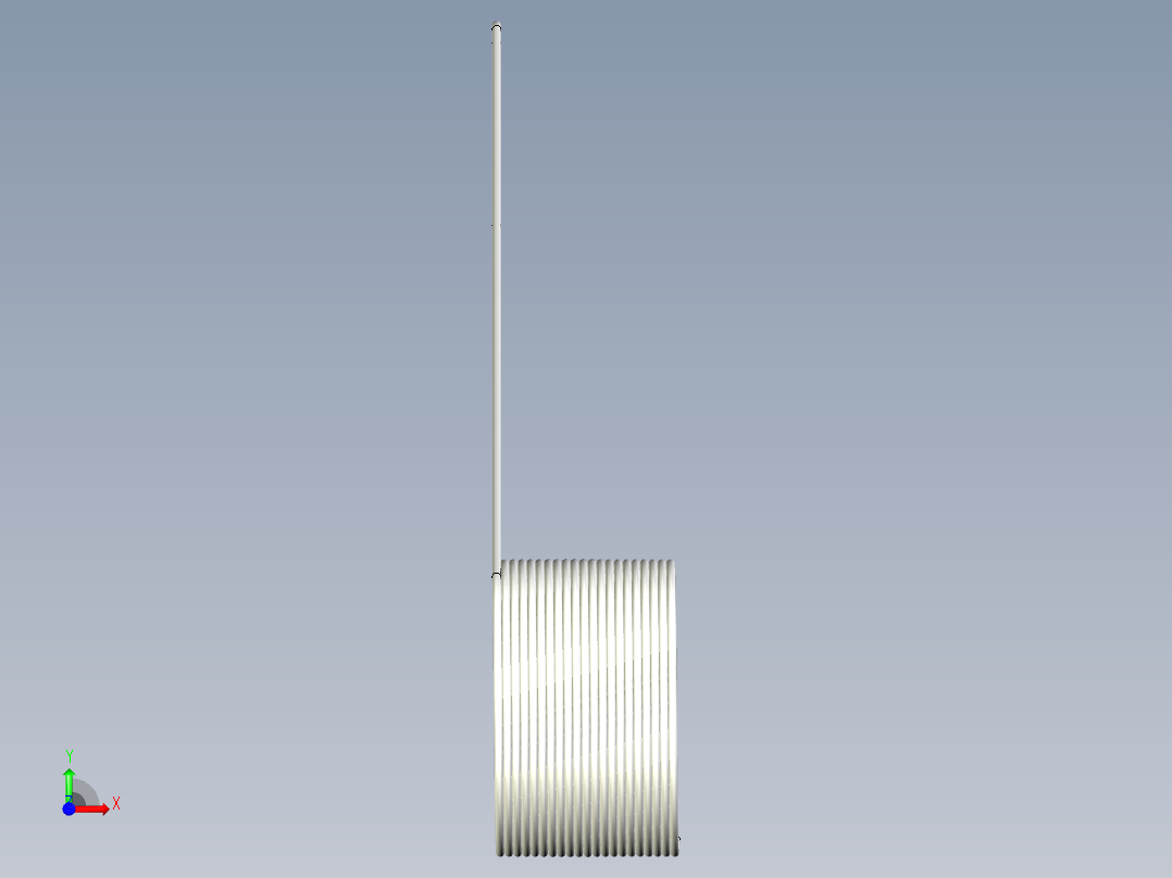 大型液压绞车--stp前视图