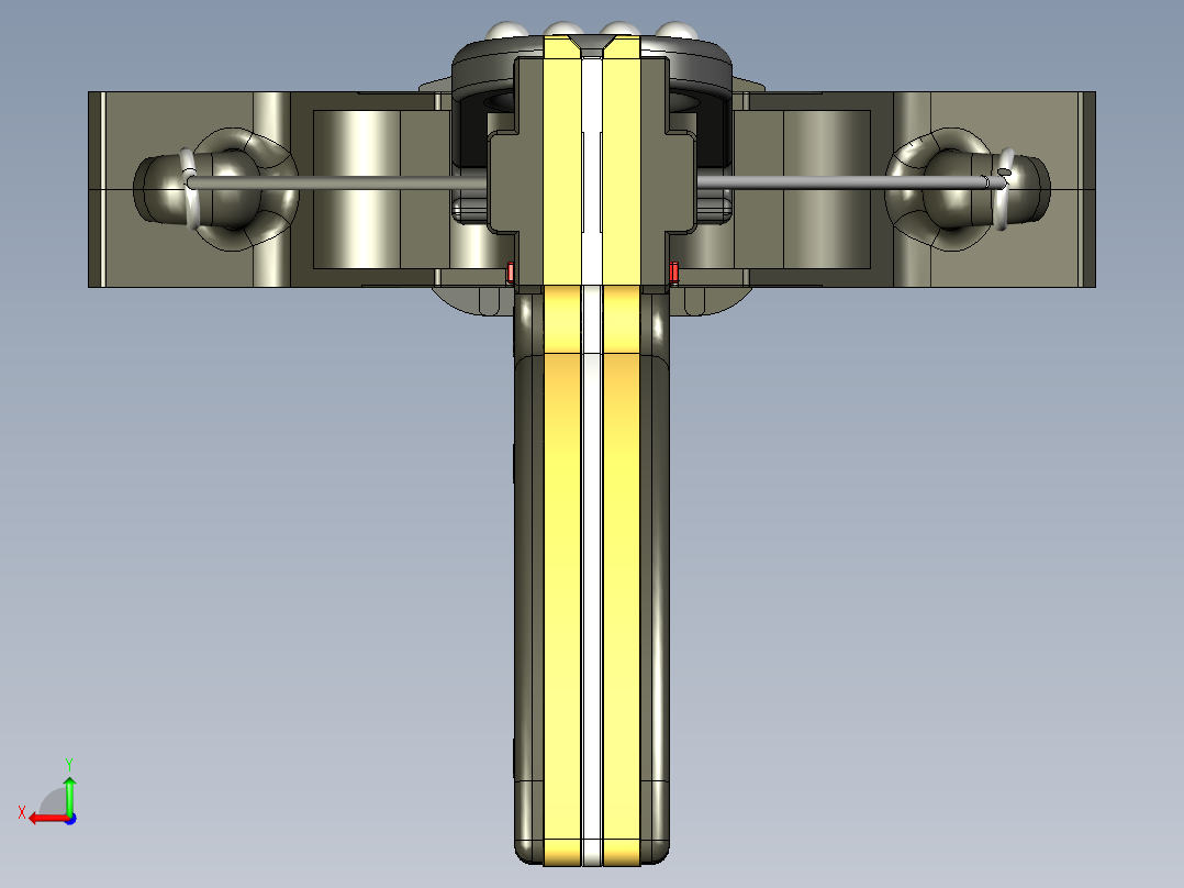 D24 Bullet Shooting Crossbow玩具弓后视图