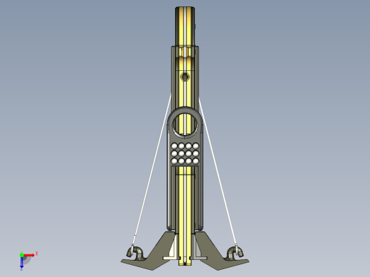 D24 Bullet Shooting Crossbow玩具弓俯视缩略图