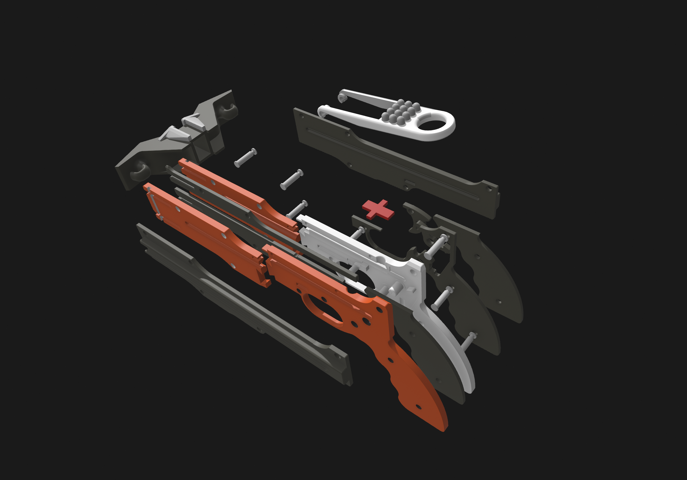 D24 Bullet Shooting Crossbow玩具弓