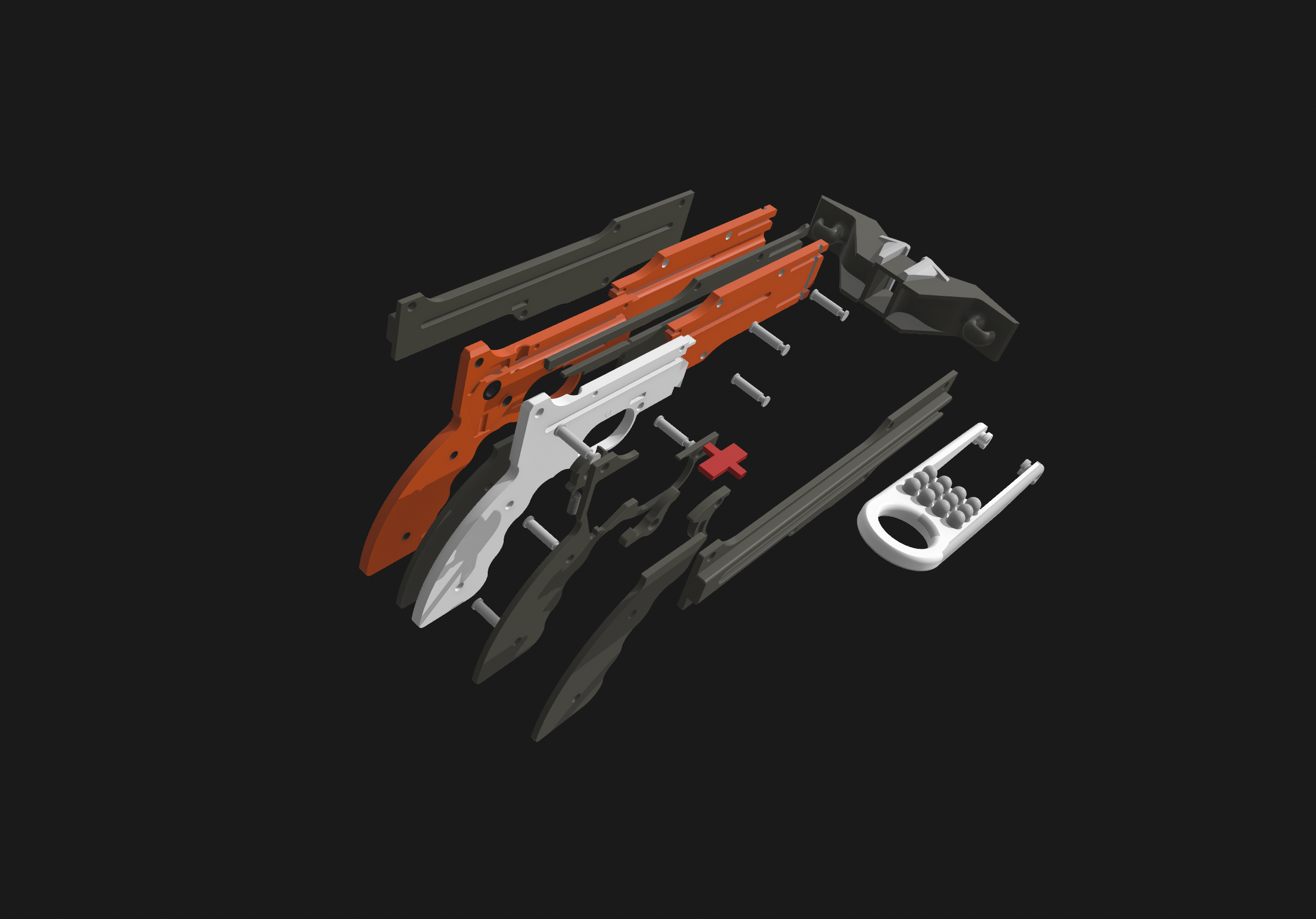 D24 Bullet Shooting Crossbow玩具弓