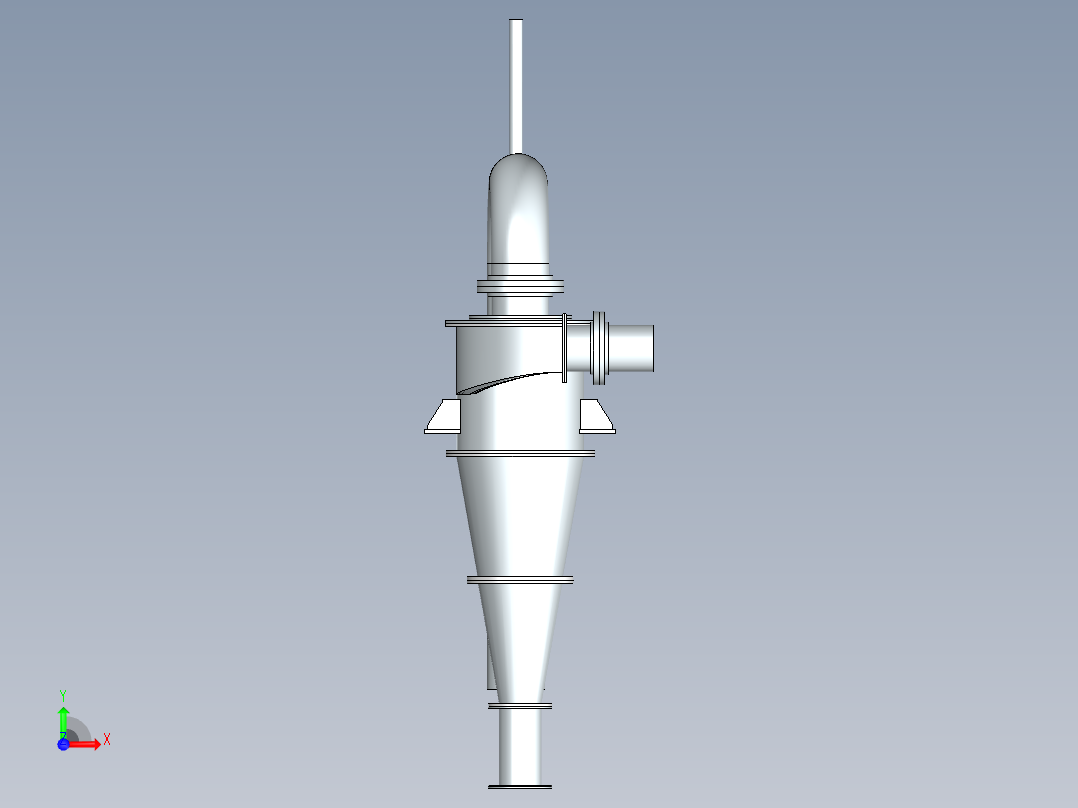 水力旋流器前视图