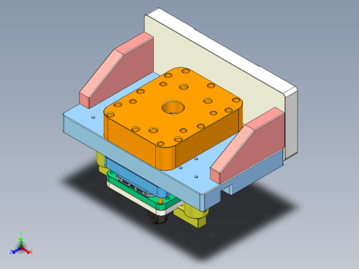 X780笔记本CNC工装夹具三维模型-CNC4-2