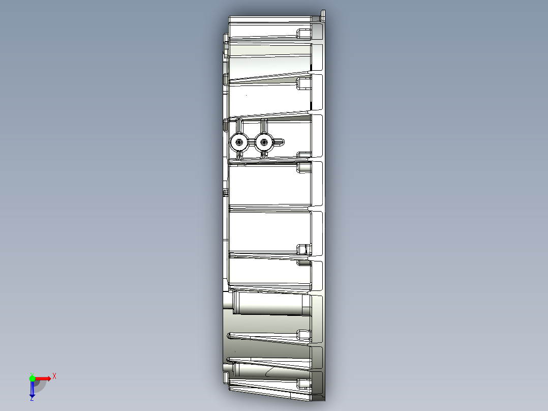 飞轮壳零部件（上汽）俯视图