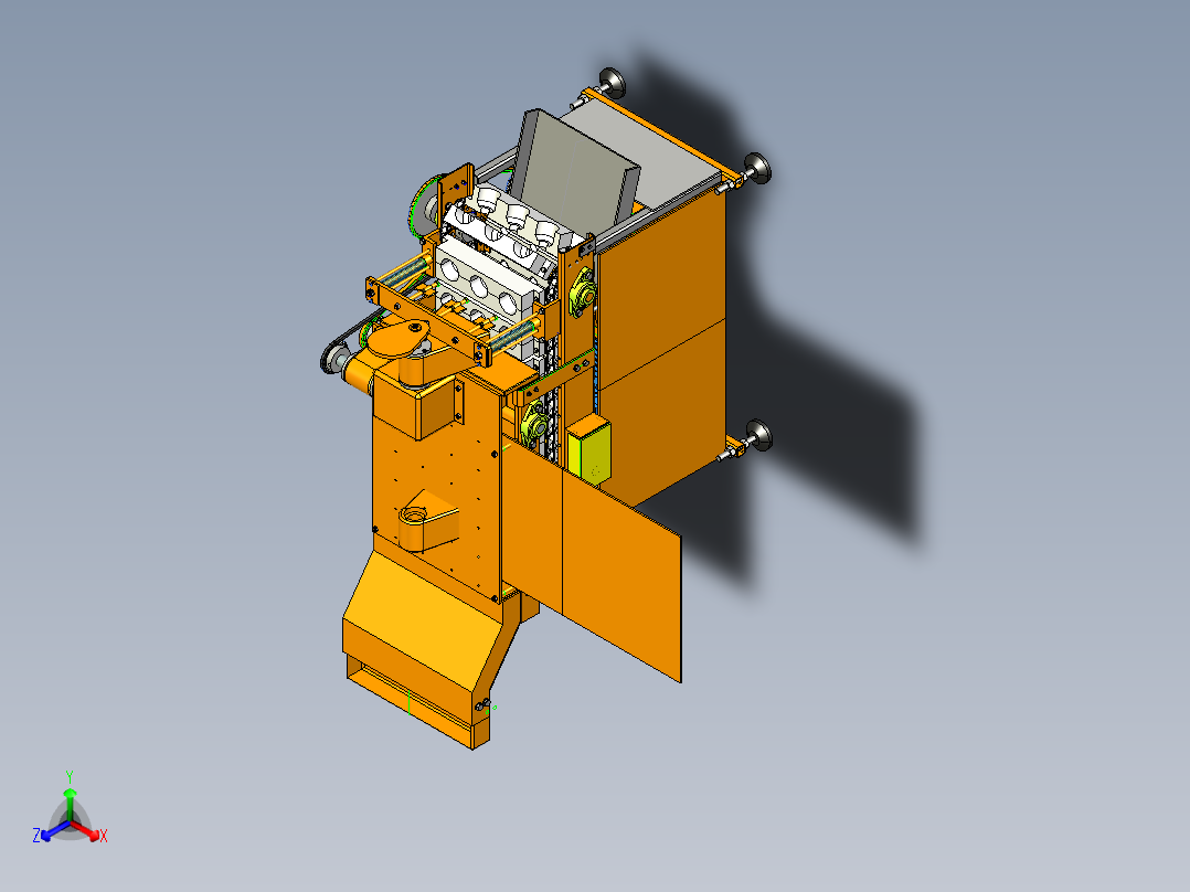 杏子去核分切机ug12