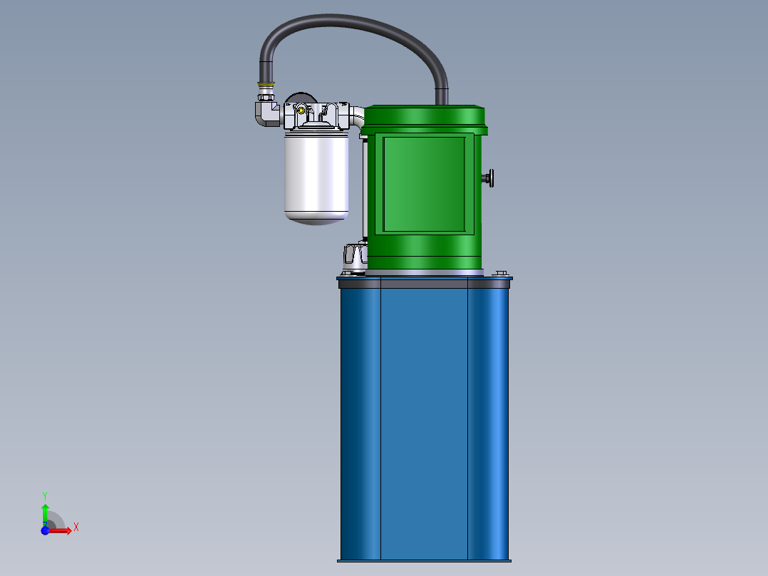 Continental Hydraulics-613089液压元件前视图