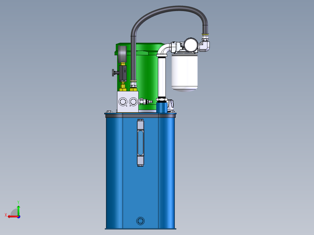 Continental Hydraulics-613089液压元件后视图