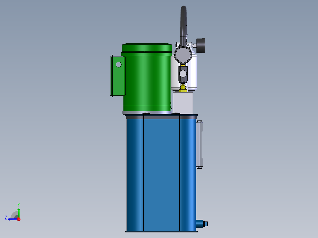 Continental Hydraulics-613089液压元件右视图