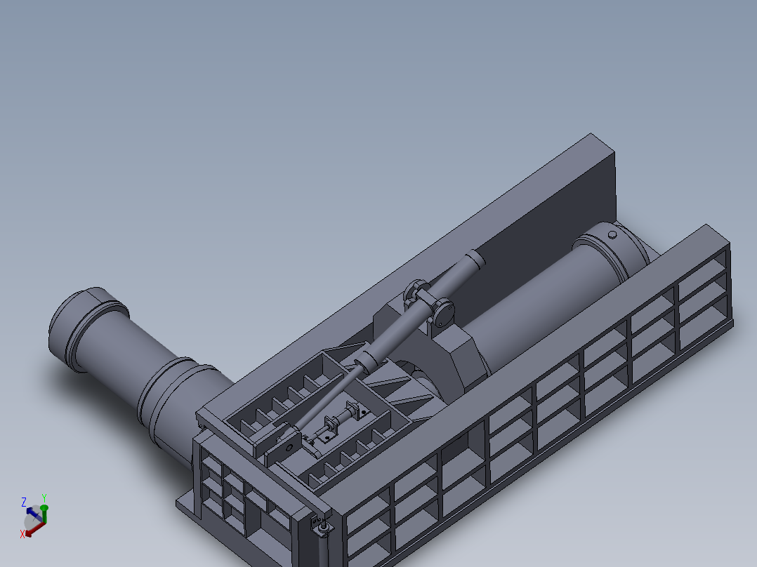 易拉罐压包机设计-SW三维模型+二维图纸+说明书