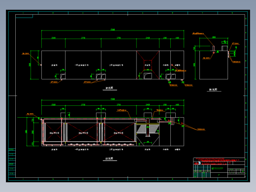 10T一体化生活污水设备总图