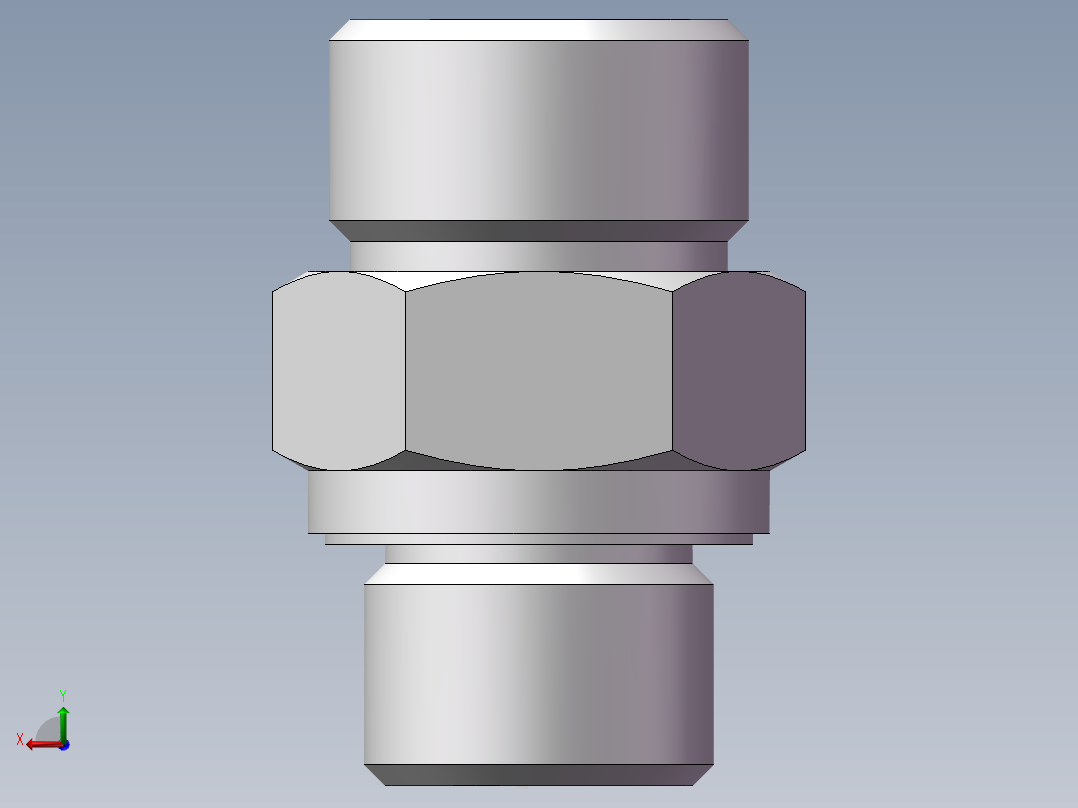 英制管螺纹ED密封、1DB-20-06WD后视图