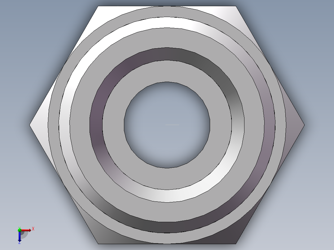 英制管螺纹ED密封、1DB-20-06WD俯视图