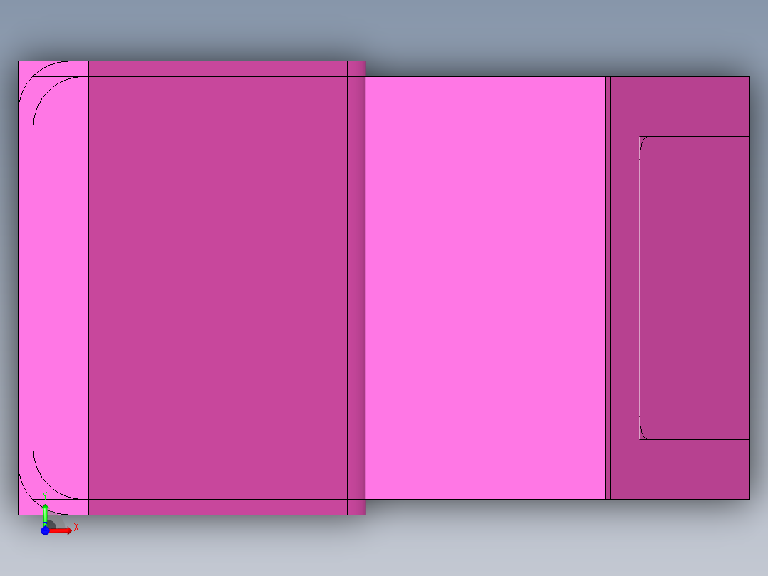 椅子设计前视图