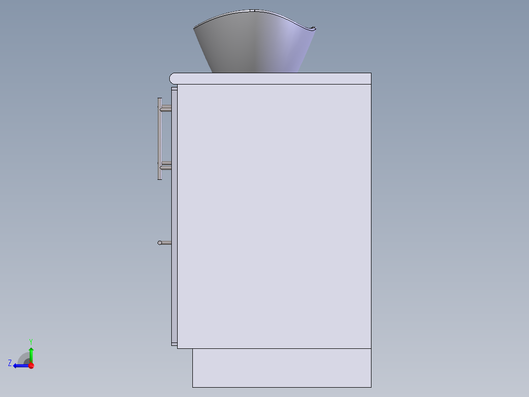 卫生间洗手台右视图