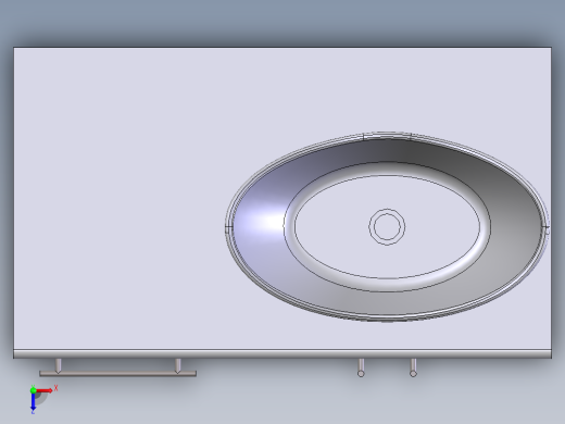 卫生间洗手台俯视缩略图