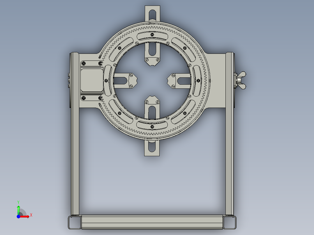 B3003551-轨道焊接工具前视图