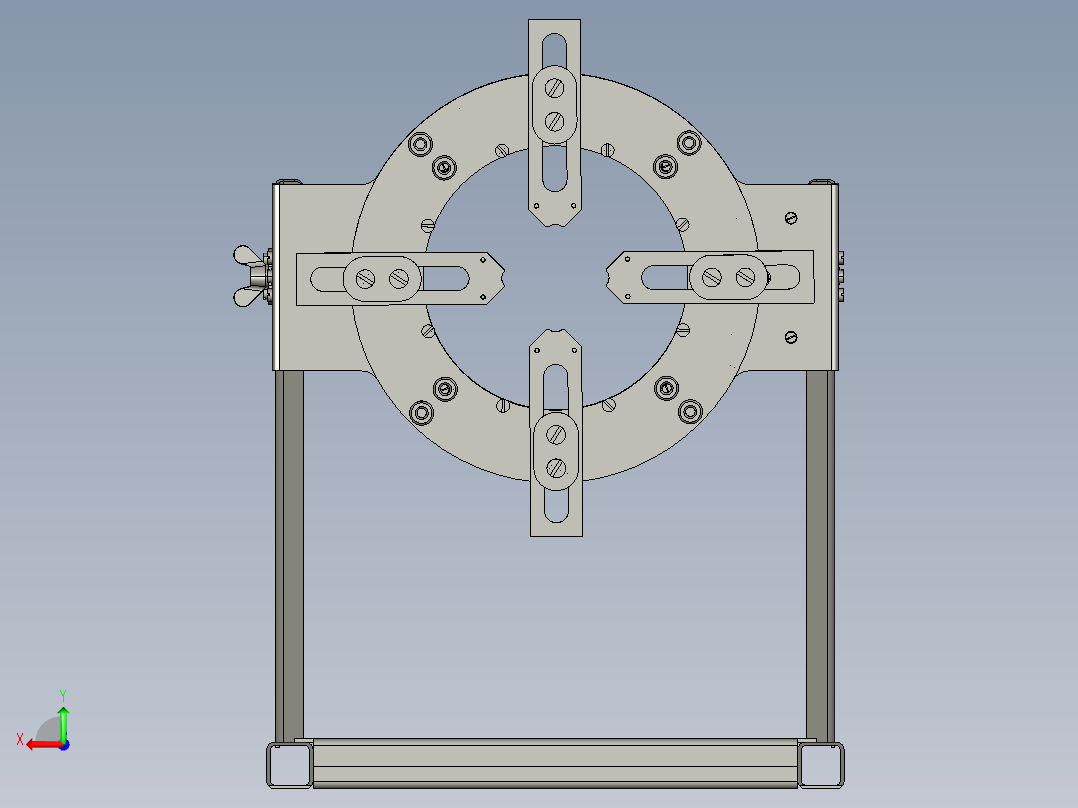 B3003551-轨道焊接工具后视图