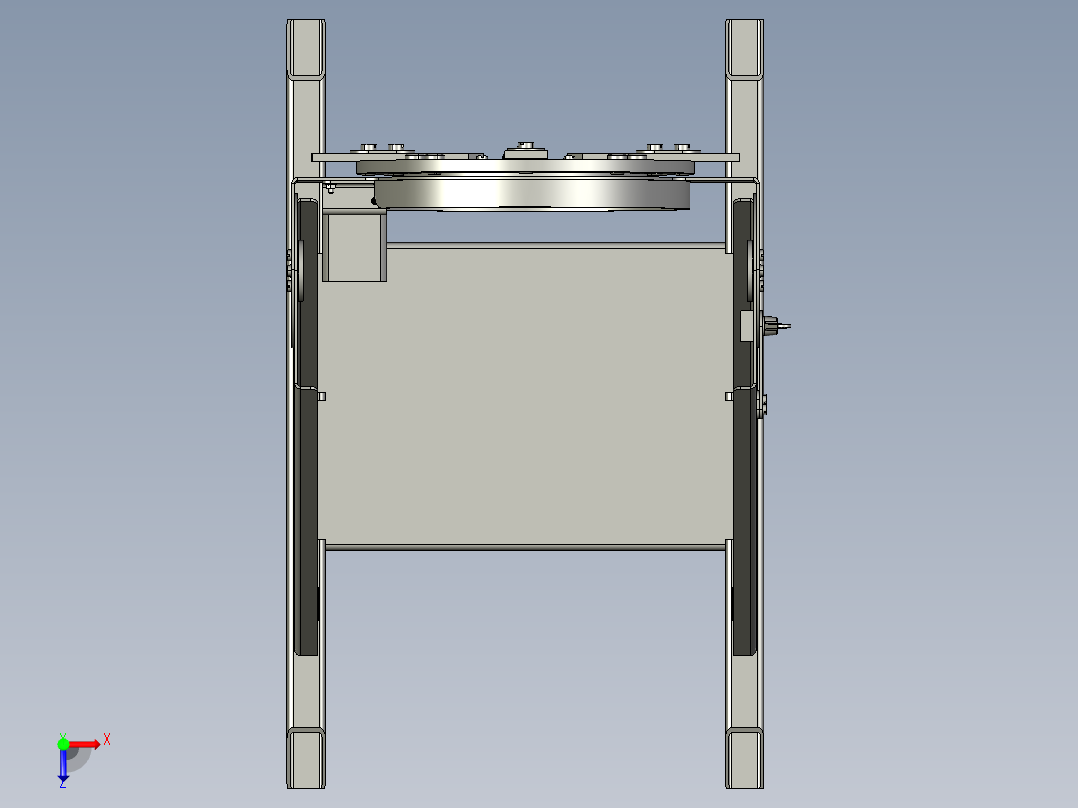 B3003551-轨道焊接工具俯视图