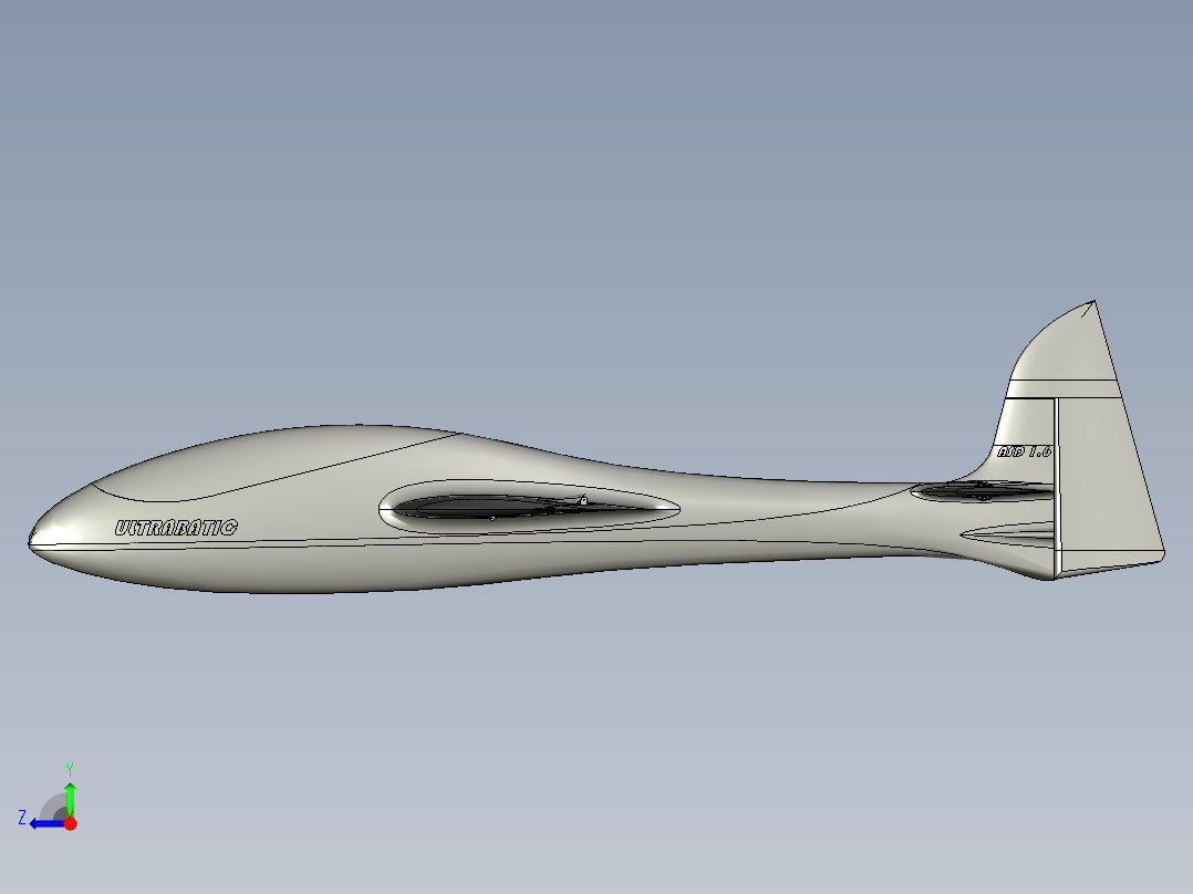 B2004166-超静音坡道提升器右视图