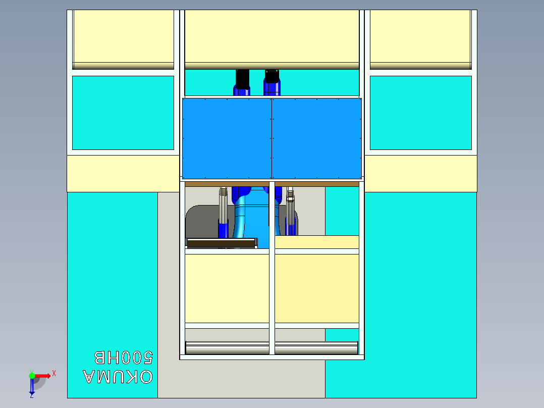 工作台lean-cnc-milling-cell-1.snapshot.3--stp俯视图