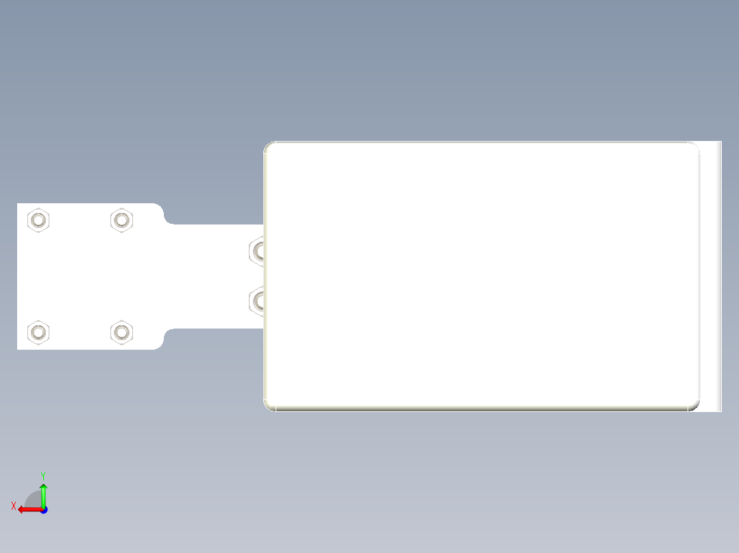 机械爪模型后视图