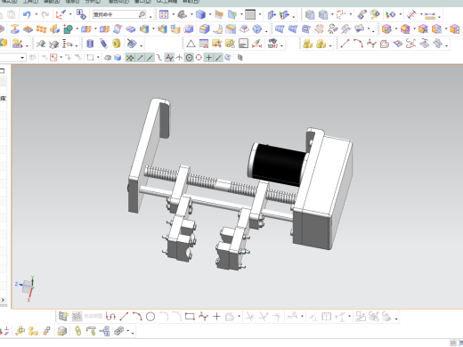 机械爪模型缩略图