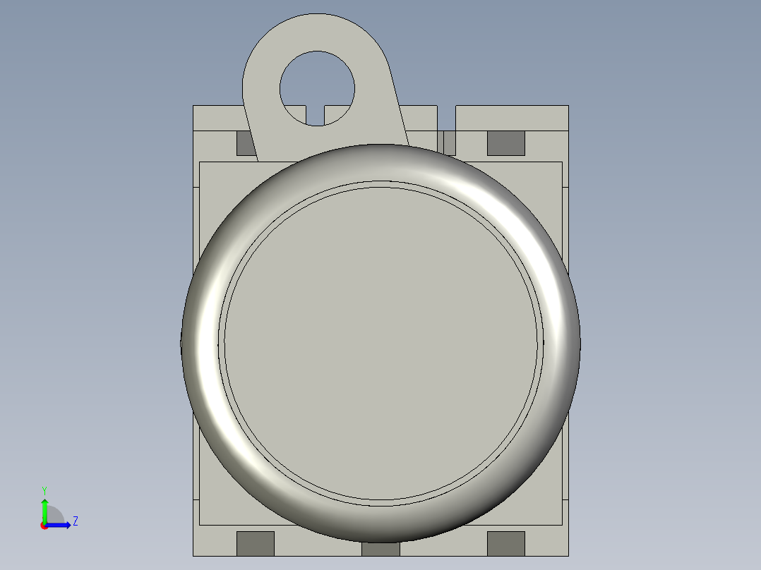 YW1L-MF2E11Q4G启动按扭24V绿品牌和泉左视图