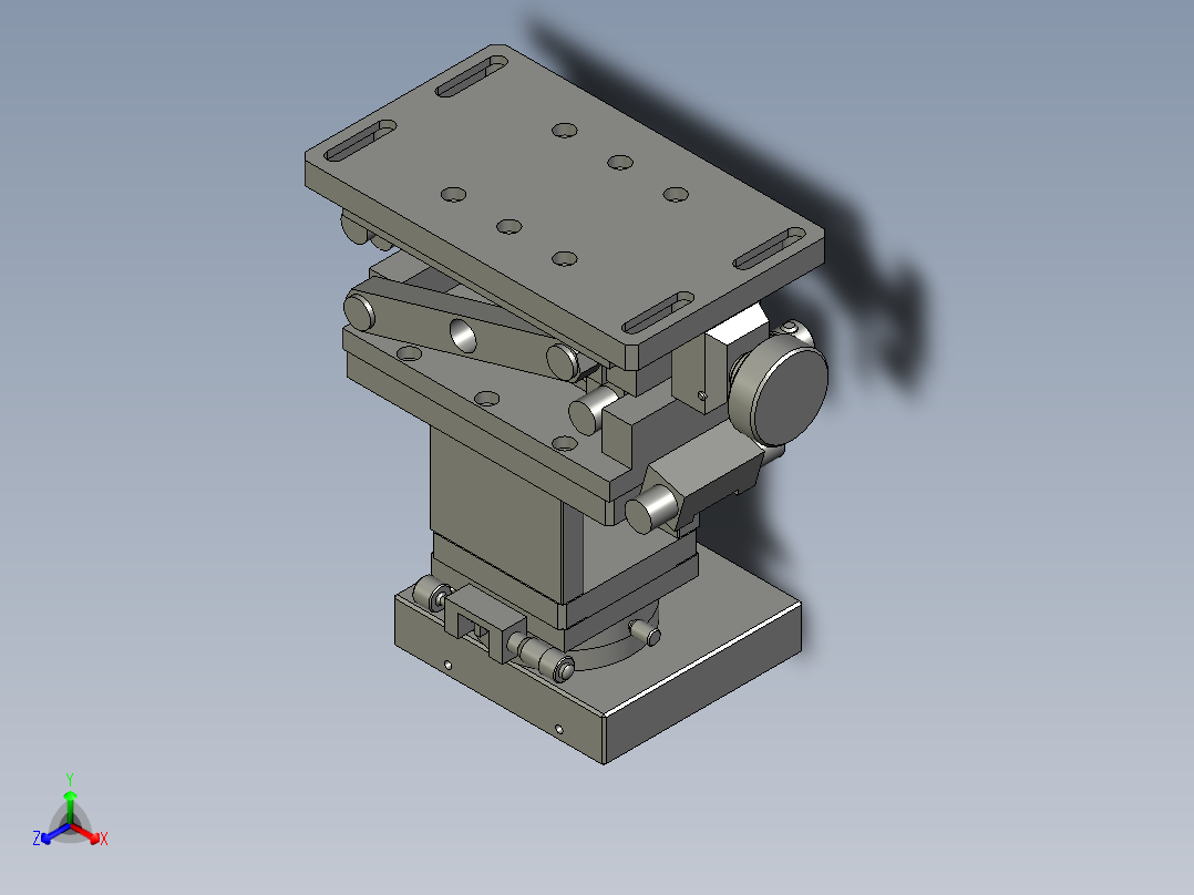 反射三菱镜支座A