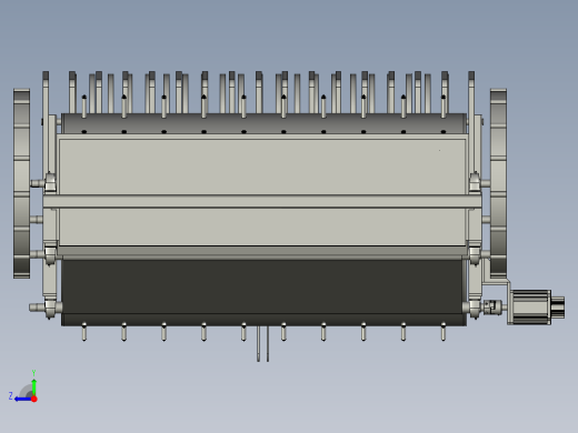 农用拖拉机带的地膜收集机右视缩略图