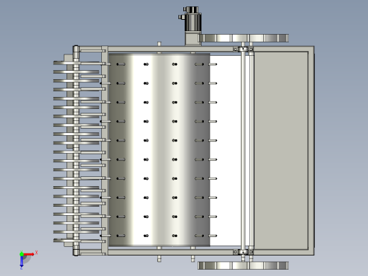 农用拖拉机带的地膜收集机俯视缩略图