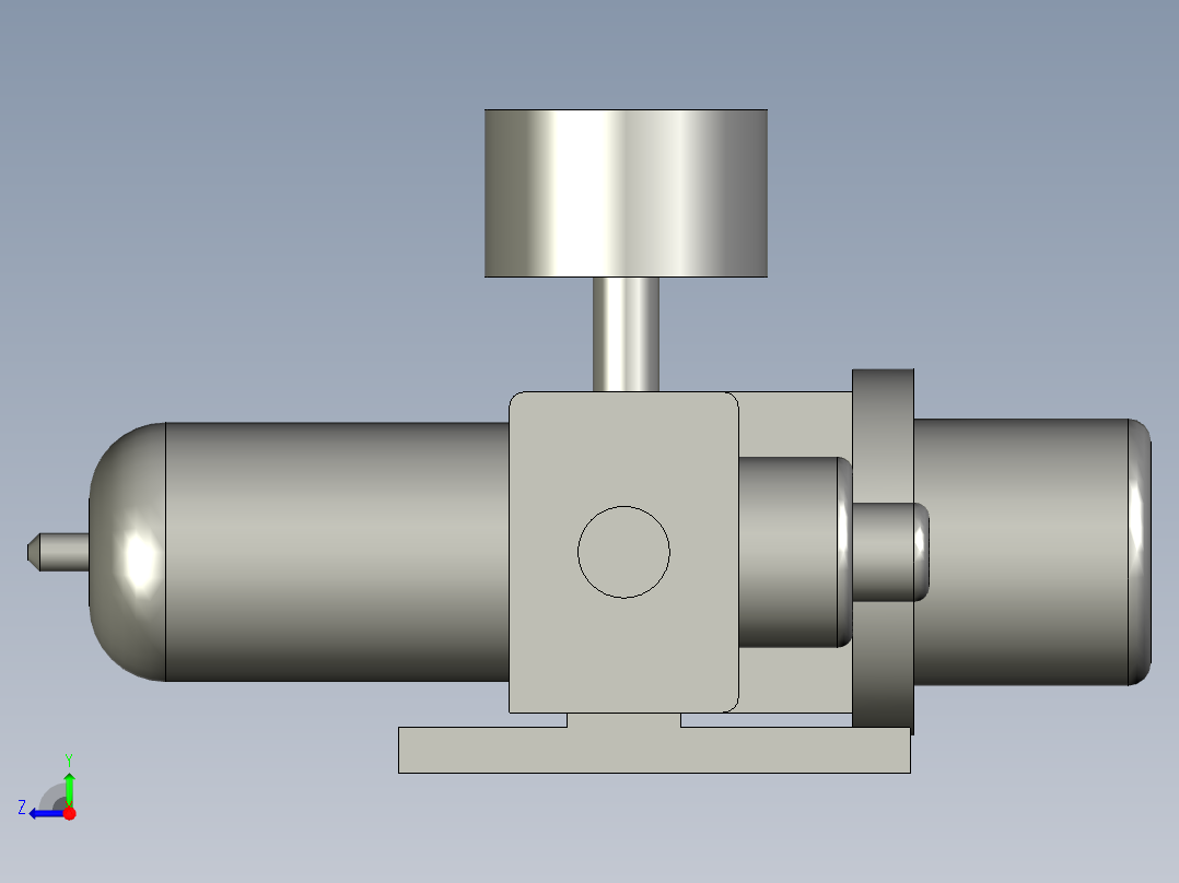 A20调压阀右视图