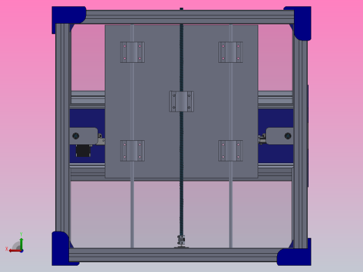 3d打印挤出机后视缩略图