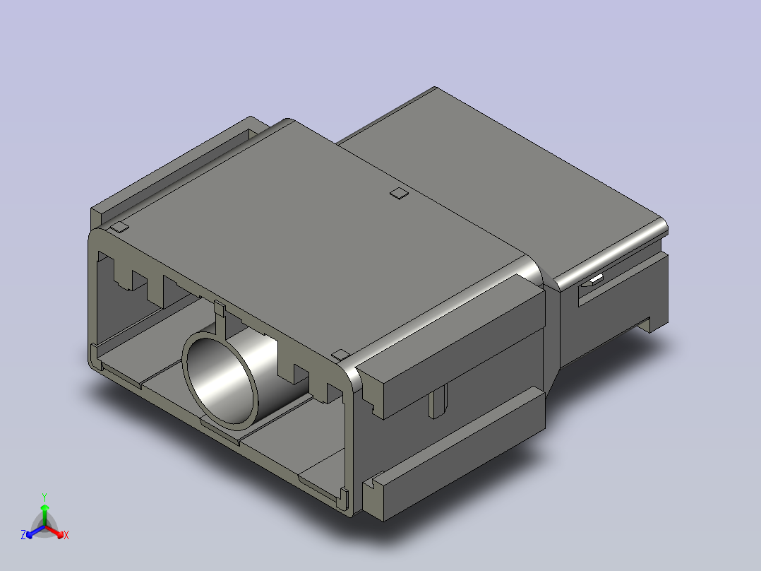 K3D-MX34020PF1-V3_JAE正等轴测图