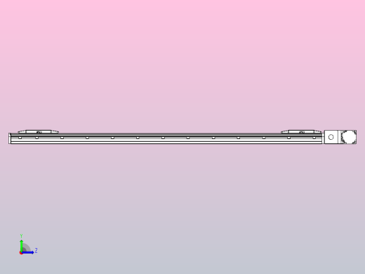皮带直线轴双滑块型TPA-GCBS-150-P80-L650-QR-M75-N3左视缩略图