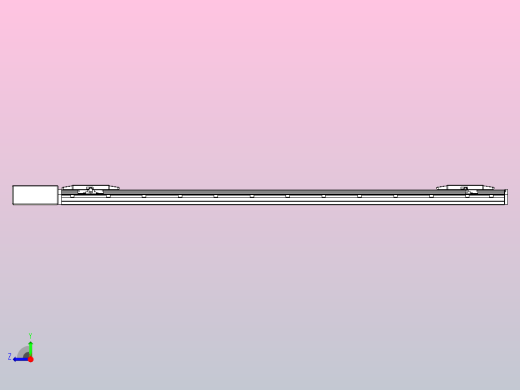 皮带直线轴双滑块型TPA-GCBS-150-P80-L650-QR-M75-N3右视缩略图
