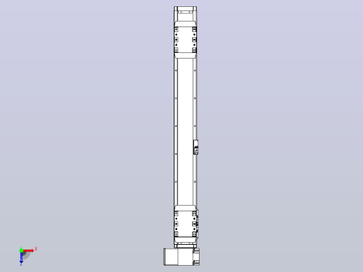 皮带直线轴双滑块型TPA-GCBS-80-P60-L250-LP-M20-N3俯视缩略图