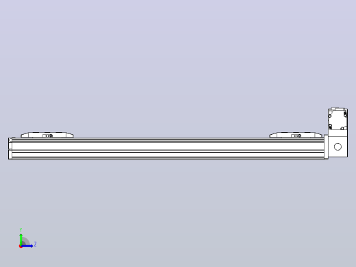 皮带直线轴双滑块型TPA-GCBS-50-P42-L200-RU-M10-N3左视缩略图