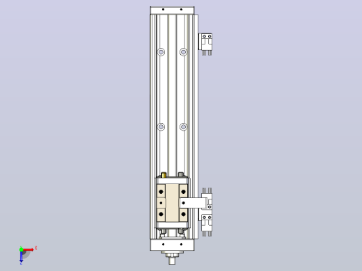 KK60-300A1-H0 模组 标准A1滑座 KK60-A1-H0 替换上银俯视缩略图