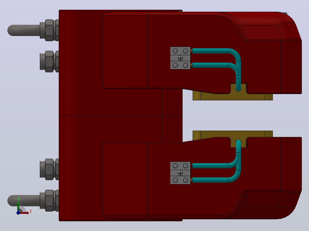 SB140-A03系列液压盘式制动器_SB140-A03-1000×30-RL.WL.1前视图