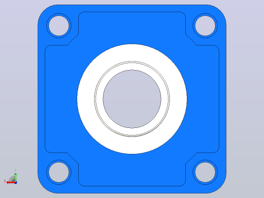 SKF FY508M轴承座后视缩略图