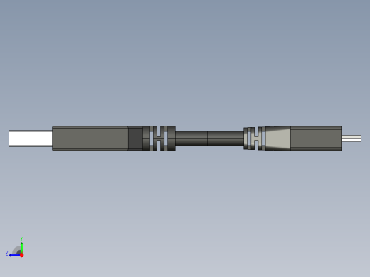 USB 2 0 A公转Micro B电缆右视缩略图