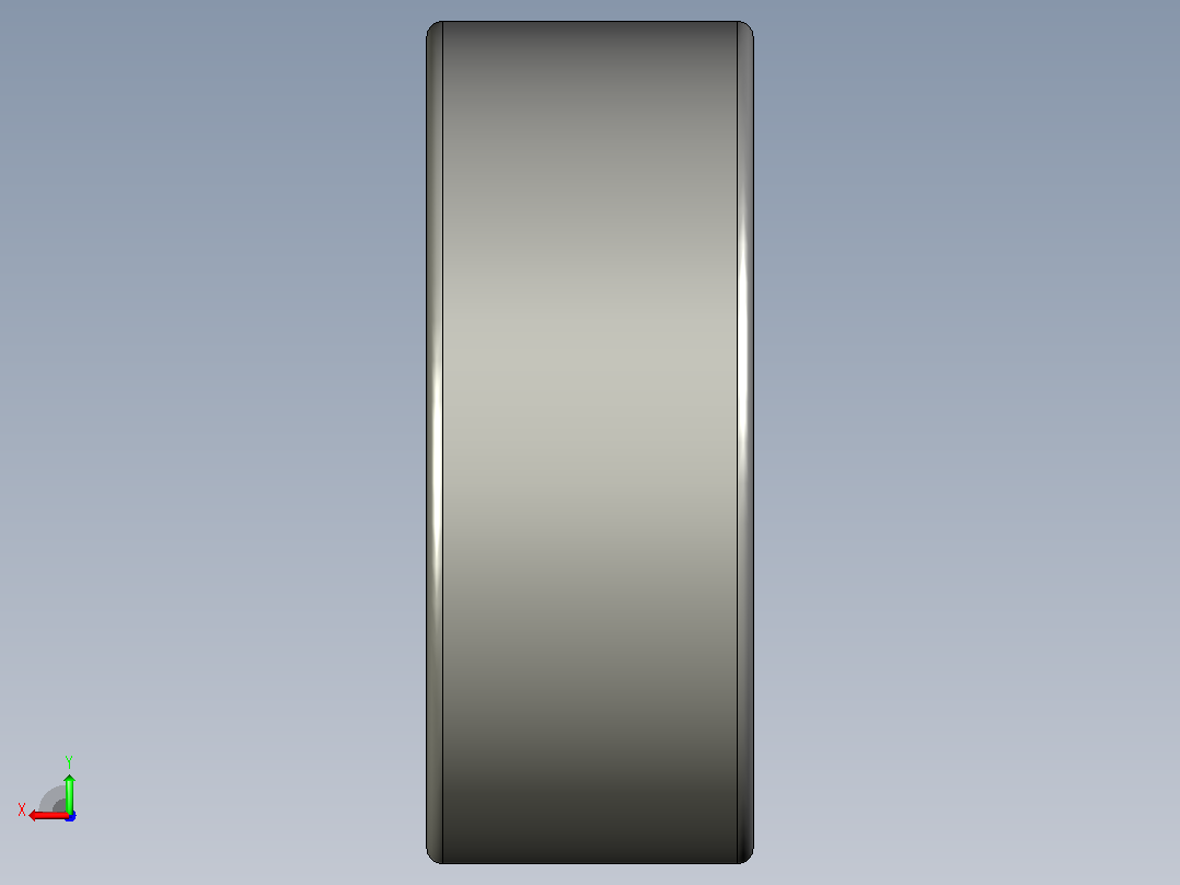 SKF自调心球轴承ball_bearing_2307_ek_0后视图