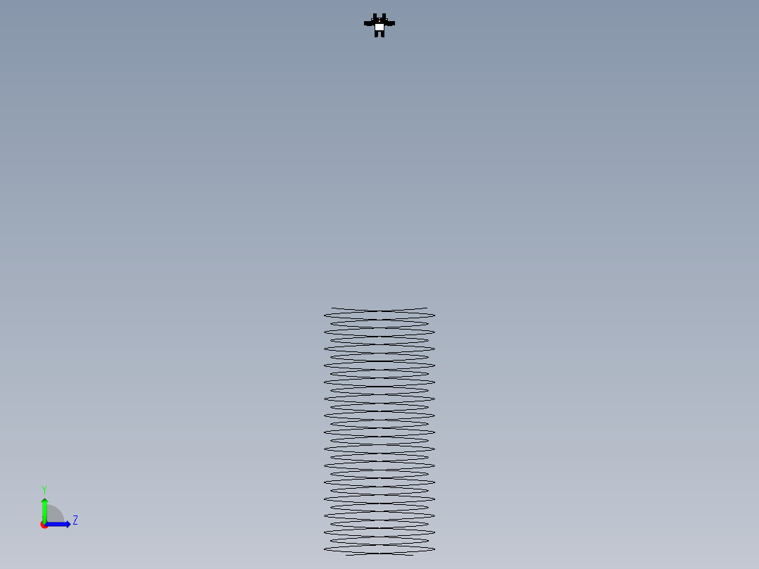 自动化切削夹具和加工STP格式左视图
