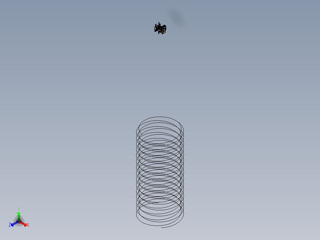 自动化切削夹具和加工STP格式正等轴测图